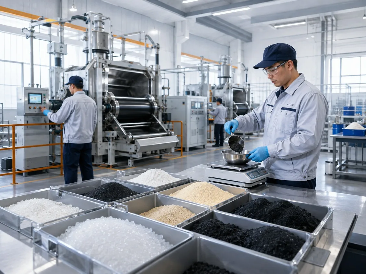 橡胶混炼与原料控制